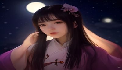 深夜播放界面缩略图，画面暗调突出中央播放按钮，右下角显示时长角标