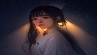 白噪音专区封面图，画面是雨滴落在窗台的意境插画，配合深夜安静氛围